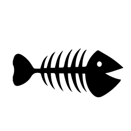 Скелет риби 3